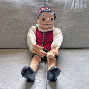Folkmanis Growing Nose Pinnochio Hand Puppet Ventriloquist